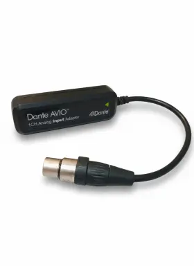 ADP-01-U-F-TB AUDINATE Dante Avio Analog Adapter Xlr