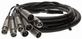 CBL1022 AUDIOSCIENCE Xlr Analog Breakout Cable Stereo Outs