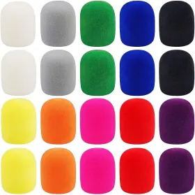 04450 AUGSHY Microphone Covers Foam Pack Handheld Windscreen