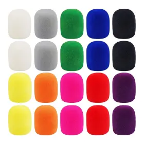 056312676228 AUGSHY Pack Foam Microphone Covers Windscreen Dj