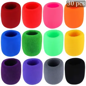065181680830 AUGSHY Pack Foam Microphone Covers Windscreen
