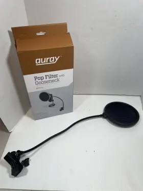 PFSS55 AURAY Pop Filter Gooseneck Single Screen