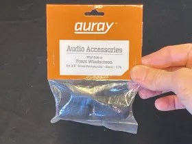 WLF0383 AURAY Foam Windscreens Microphones Pack