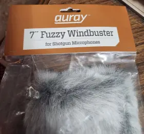 WSW-007 AURAY Fuzzy Windbuster Shotgun Microphones #2
