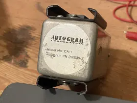 250038-3 AUTOGRAM Collins Cuemodule Broadcast Audio Cue Amp