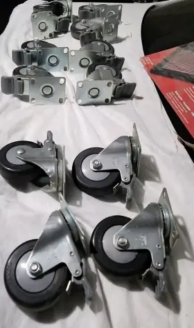 AVAC4 AVANTE AUDIO Caster Set Wheels Brake Subwoofer Kit #3