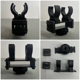 SMH-3 AZDEN Microphone Shock Mount Integral Shoe Stand