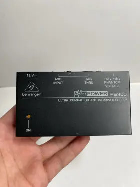PS400 BEHRINGER Micropower Ultra Phantom Power Supply