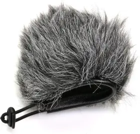 H1NN BESTSHOOT Deadcat Wind Shield Microphone Furry Muff Pop