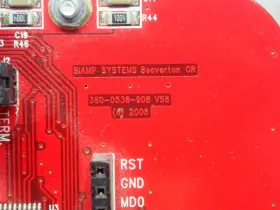380-0538-90B BIAMP Volume Select Wall Mount Faceplate Control #2