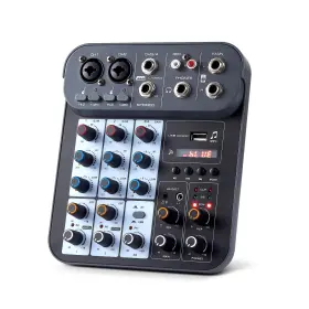 745431896302 BOESKA Channel Dj Audio Mixer Sound Board Xlr