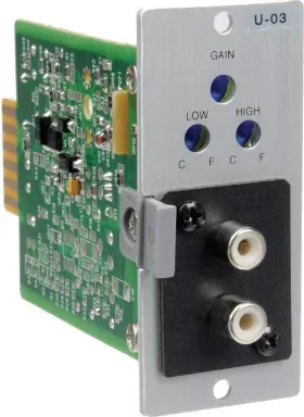 U03-R BOGEN COMMUNICATIONS Toa Unbalanced Line Level Modules