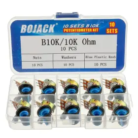 Bj-pot BOJACK Knurled Shaft Terminals Linear Taper Rotary