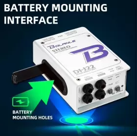 DI-J22 BOLANLE Pro Box Splitter Xlr Dual Channel Morley Hum #2