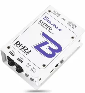 DI-J22 BOLANLE Pro Box Splitter Xlr Dual Channel Morley Hum