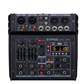 768523786916 BOMGE Audio Mixer Sound Board Mixing Console Usb