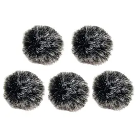 727196899880 BORNFEEL Lavalier Wind Muff Pack Lapel Furry Lav