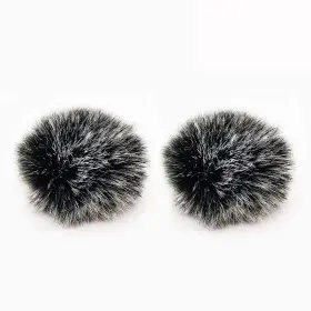 781621621859 BORNFEEL Lavalier Wind Muff Pack Lapel Furry Lav
