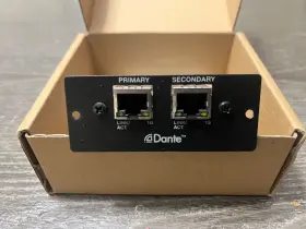 4120 BOSE Control Space Dante Network Card Digital Signal