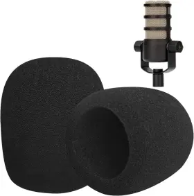 313108338365 BOSEEN Pop Filter Foam Mic Cover Rode Podmic Nt