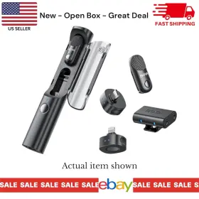 MAGIC-02 BOYA Wireless Mini Microphone Box Noise Cancel