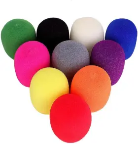 MIC-1010 BRAND Yiasangly Microphone Cover Colorful Foam