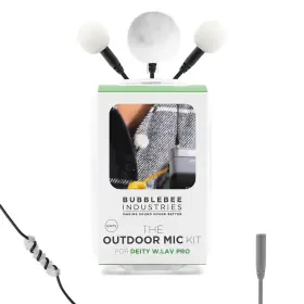 Bbi-omk-dwlp-wh BUBBLEBEE INDUSTRIES Mic Cover Deity Lav Dual