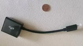 41350 CABLES TO GO Hdmi Male Vga Female Adapter Dongle Niob #2