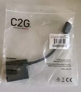 41350 CABLES TO GO Hdmi Male Vga Female Adapter Dongle Niob