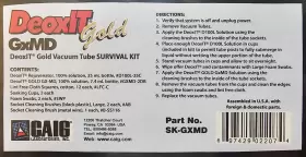 697429022074 CAIG LABORATORIES Sk Gxmd Deoxit Vacuum Tube Kit #2