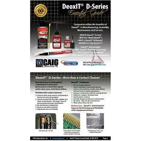 702472083269 CAIG LABORATORIES Deoxit Spray Contact Cleaner #2