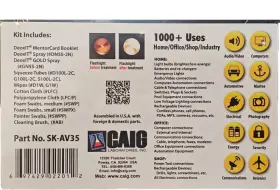 SK-AV35 CAIG LABORATORIES Deoxit Audio Video Survival Kit #3