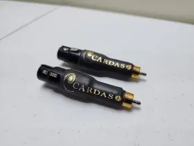 Fxlr-mrca CARDAS AUDIO Female Xlr Male Rca Adapter Plugs #2