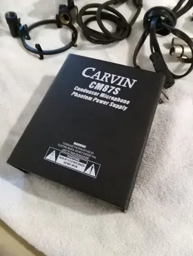 CM87S CARVIN Condenser Microphone Power Supply Presonus #2
