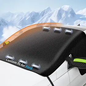 01-HXD-FUTE-1 CHEPUNBHW Ford Windshield Snow Covers Layers