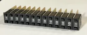T55-52M CHERRY ELECTRICAL Push Thumbwheel Switch