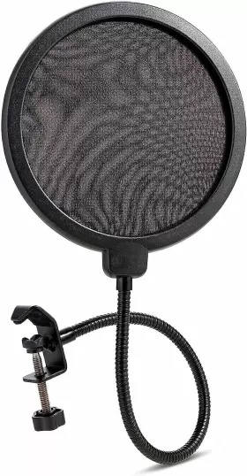810114231111 CLEF AUDIO LABS Microphone Pop Filter Dual Wind #3