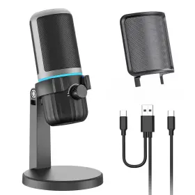 JV908 CMOCIIY Usb Condenser Gaming Microphone Streaming Recor