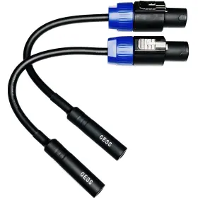S025 CNCESS Ts Female Speakon Speaker Cables Mono Ja