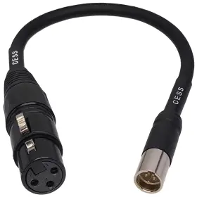 S195-196 CNCESS Mini Xlr Standard Adapter Cable Lapel