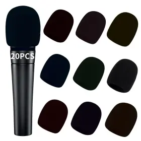 HTT20 COMEMELA Pop Filter Microphone Foam Covers Disposable
