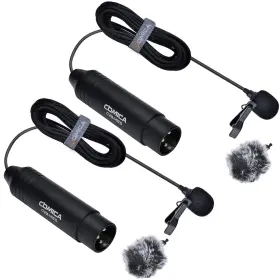 4.5M COMICA Xlr Microphone Pack Fts Phantom Power Omni
