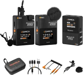 768671533264 COMICA Boomx Pro Wireless Lavalier Microphone