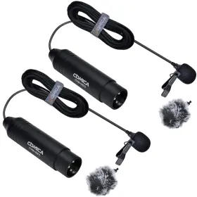 CVM-V02C2 COMICA Xlr Phantom Power Cardioid Lavalier Lapel