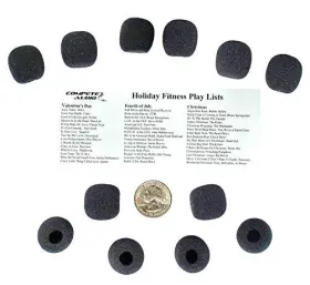 712324607888 COMPETE AUDIO Foam Microphone Windscreens Covers