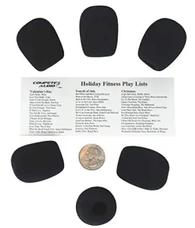 712324607895 COMPETE AUDIO Foam Microphone Windscreens Covers