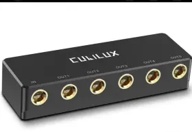 AS-K1 CUBILUX Quarter Signal Splitter Passive Audio