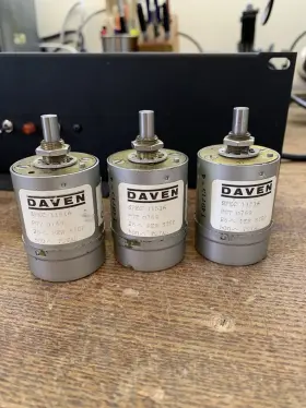 11516 DAVEN Audio Attenuators Tube Gear Stepped Pot