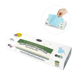 717981875441 DEEFRE Odor Sealing Disposable Diaper Bags