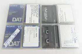 R15-20 DENON Dat Tapes Set